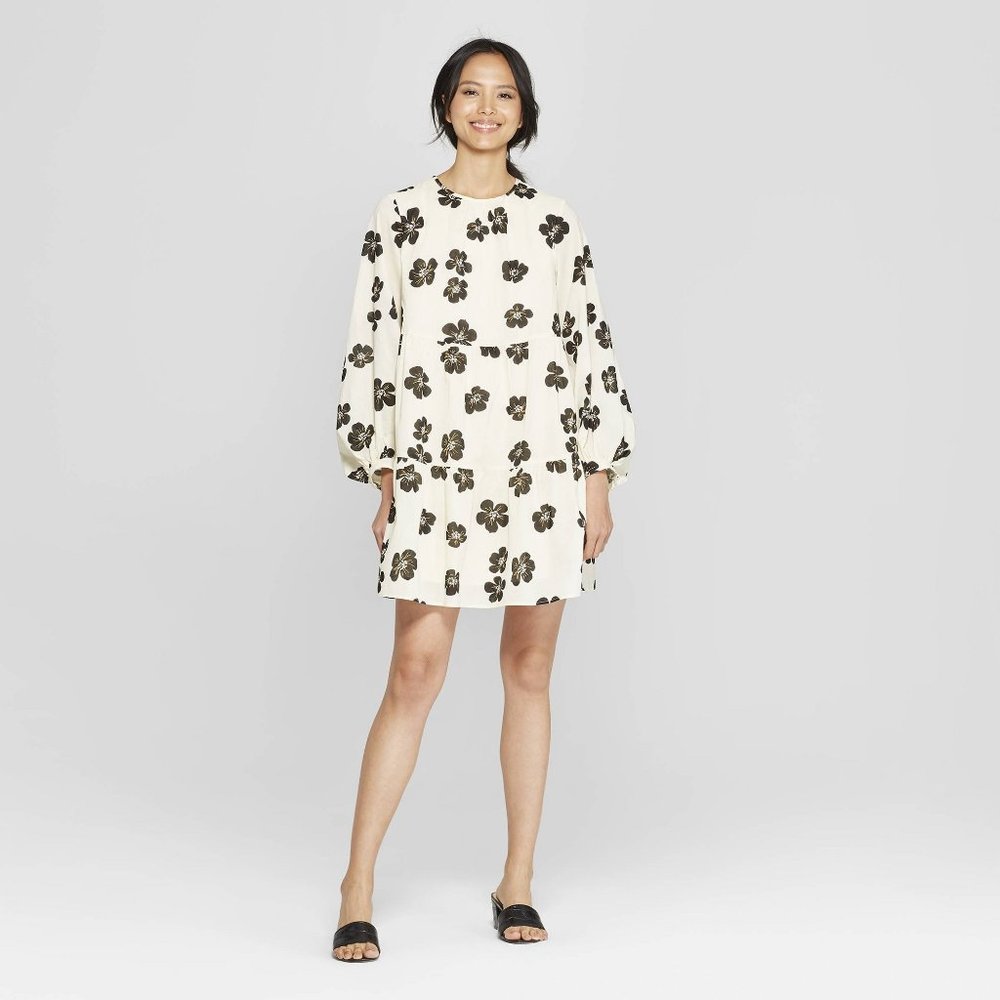 Floral babydoll dress
